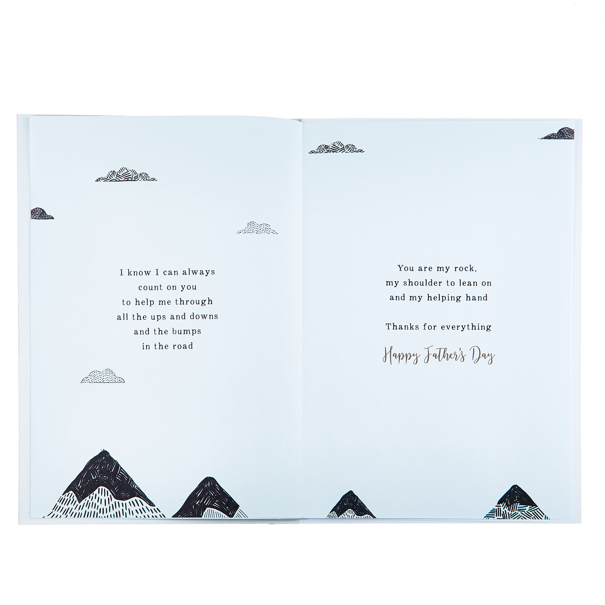 Father's Day Card - Having Your Support